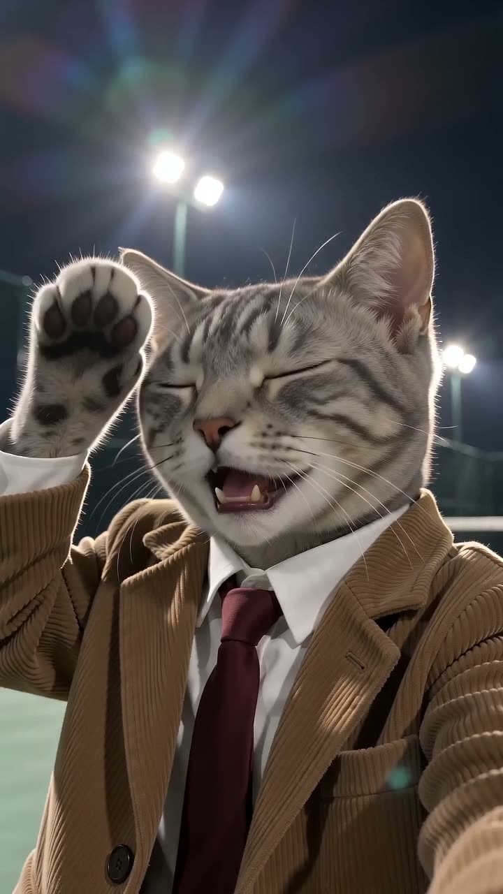 I Wanna Love You Cat AI sample video frame